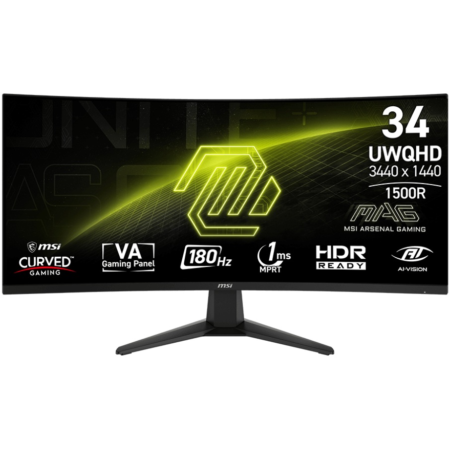 Монітор MSI MAG 346CQ (9S6-3DD71M-001)