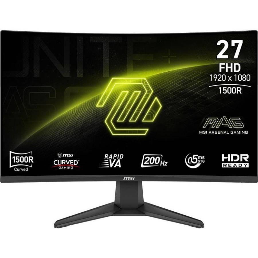 Монітор MSI MAG 276CF-E20 Black (9S6-3CE11M-032) Монітор MSI MAG 276CF-E20 Black (9S6-3CE11M-032)