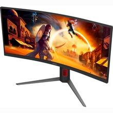 Монітор AOC 34" CU34G4 Black/Red