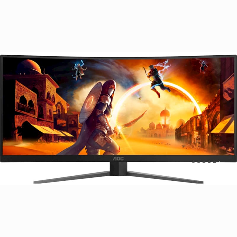 Монітор AOC 34" CU34G4 Black/Red Діагональ 34