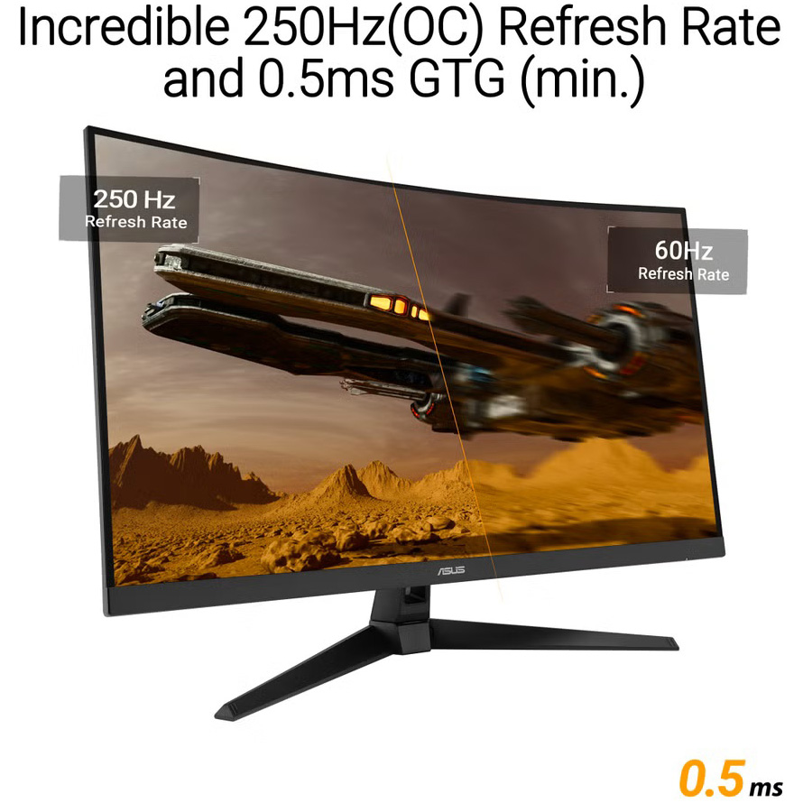 Монитор ASUS TUF Gaming VG32VQM5B (90LM0BI1-B01171) Разрешение 1920 x 1080