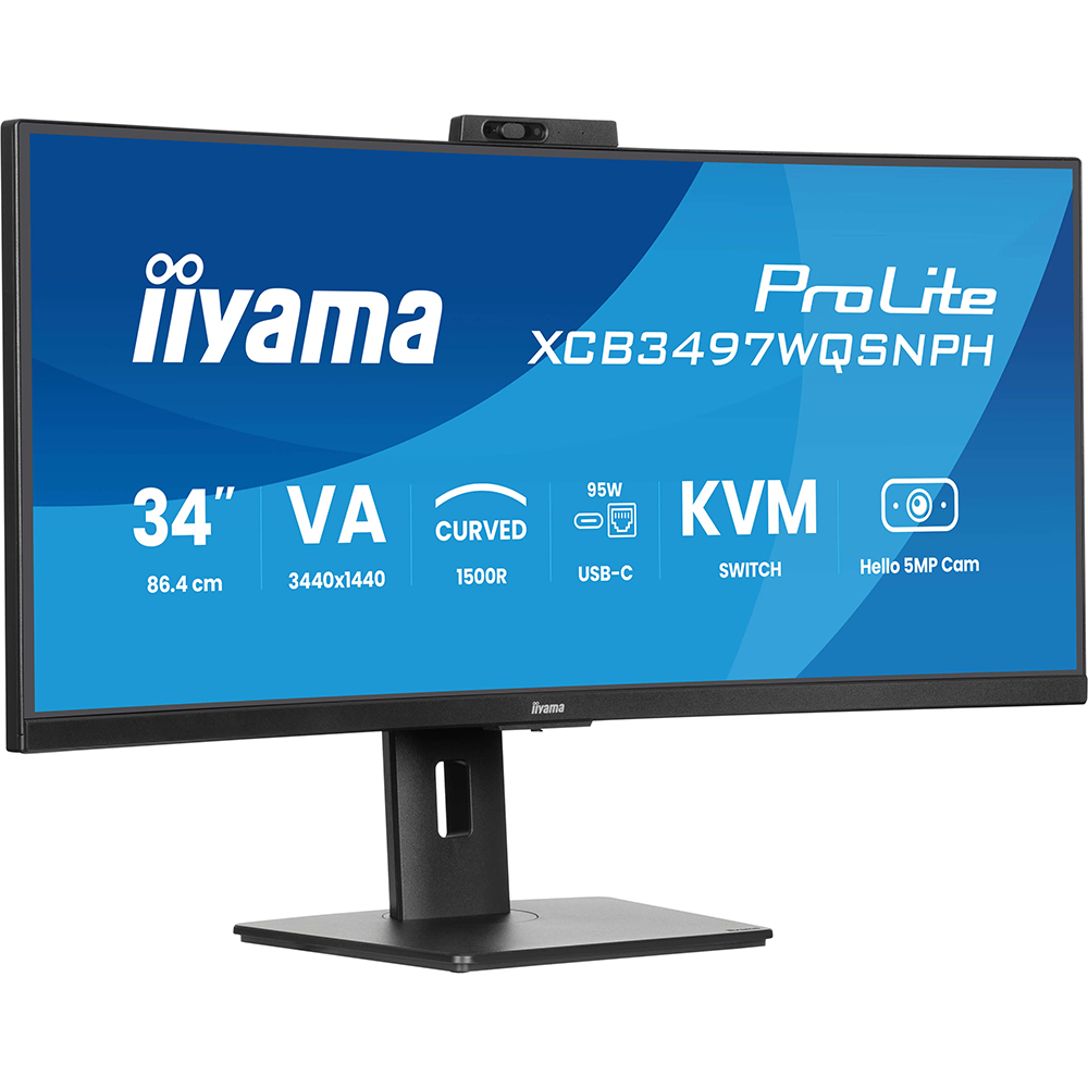 Монітор IIYAMA XCB3497WQSNPH-B1 Діагональ 34