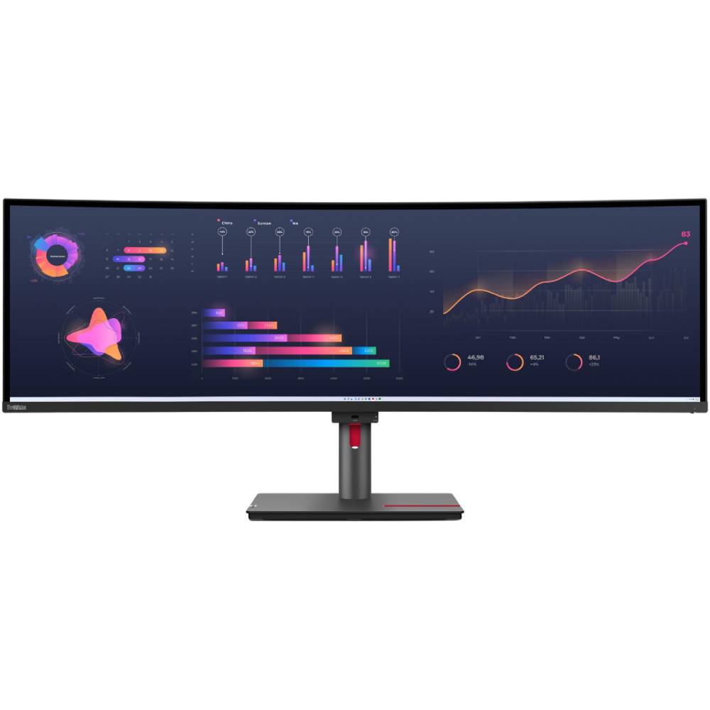 Монітор LENOVO ThinkVision P49w-30 (63DBRAT1UA) Роздільна здатність 5120 x 1440