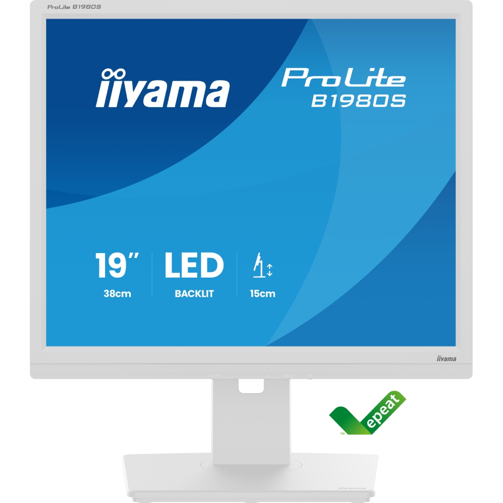 Монітор IIYAMA B1980S-W1 Діагональ 19
