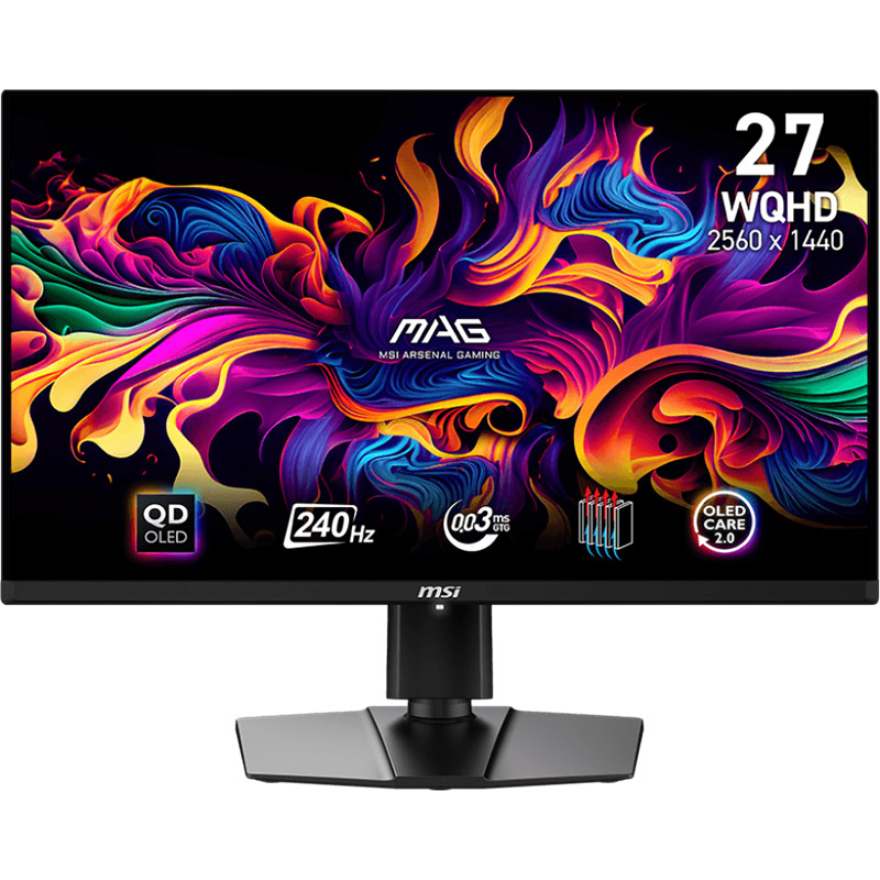 Монітор MSI MAG 271QPX QD-OLED E2 Монітор MSI MAG 271QPX QD-OLED E2