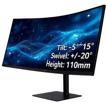 Монітор ACER 34" CZ342CURJ0bmiphuzx (UM.CC2EE.001)