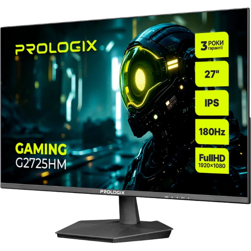 Монитор PROLOGIX Gaming G2725HM Разрешение 1920 x 1080