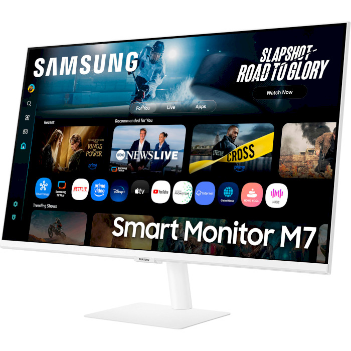 Монітор SAMSUNG 32" Smart M7 White (LS32FM703UIXUA) Роздільна здатність 3840 x 2160