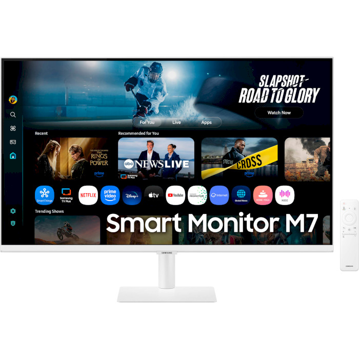 Монітор SAMSUNG 32" Smart M7 White (LS32FM703UIXUA) Монітор SAMSUNG 32" Smart M7 White (LS32FM703UIXUA)