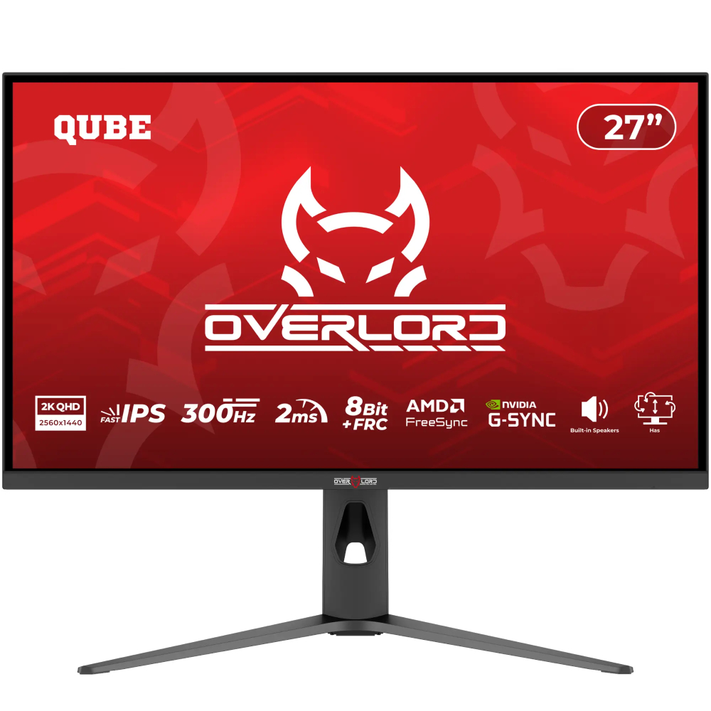 Монітор QUBE Overlord G27Q300H Монітор QUBE Overlord G27Q300H