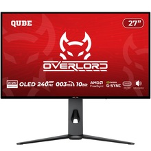 Купити у Дніпрі - Монітор QUBE Overlord OLED OG27Q240HC