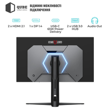 Монітор QUBE Overlord OLED OG27Q240HC Монітор QUBE Overlord OLED OG27Q240HC