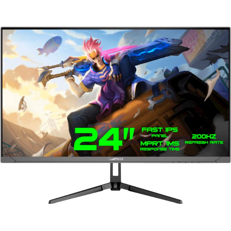 Монітор GAMEMAX GMX24F200 Монітор GAMEMAX GMX24F200