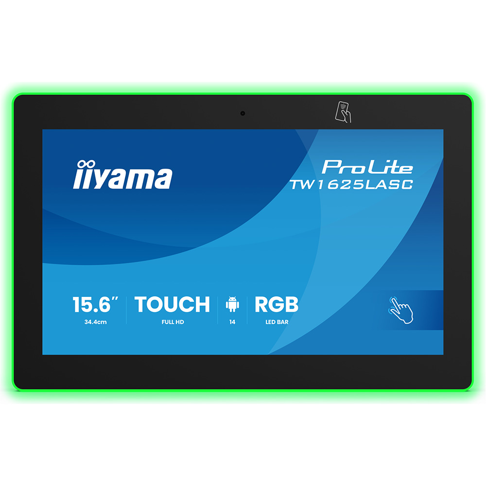 Монитор IIYAMA ProLite TW1625LASC-B3PNR Монитор IIYAMA ProLite TW1625LASC-B3PNR Диагональ 15.6