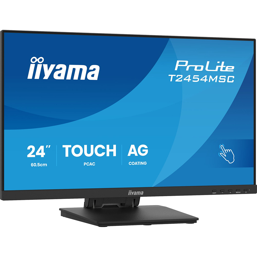 Монітор IIYAMA ProLite T2454MSC-B3AG Монітор IIYAMA ProLite T2454MSC-B3AG Роздільна здатність 1920 x 1080
