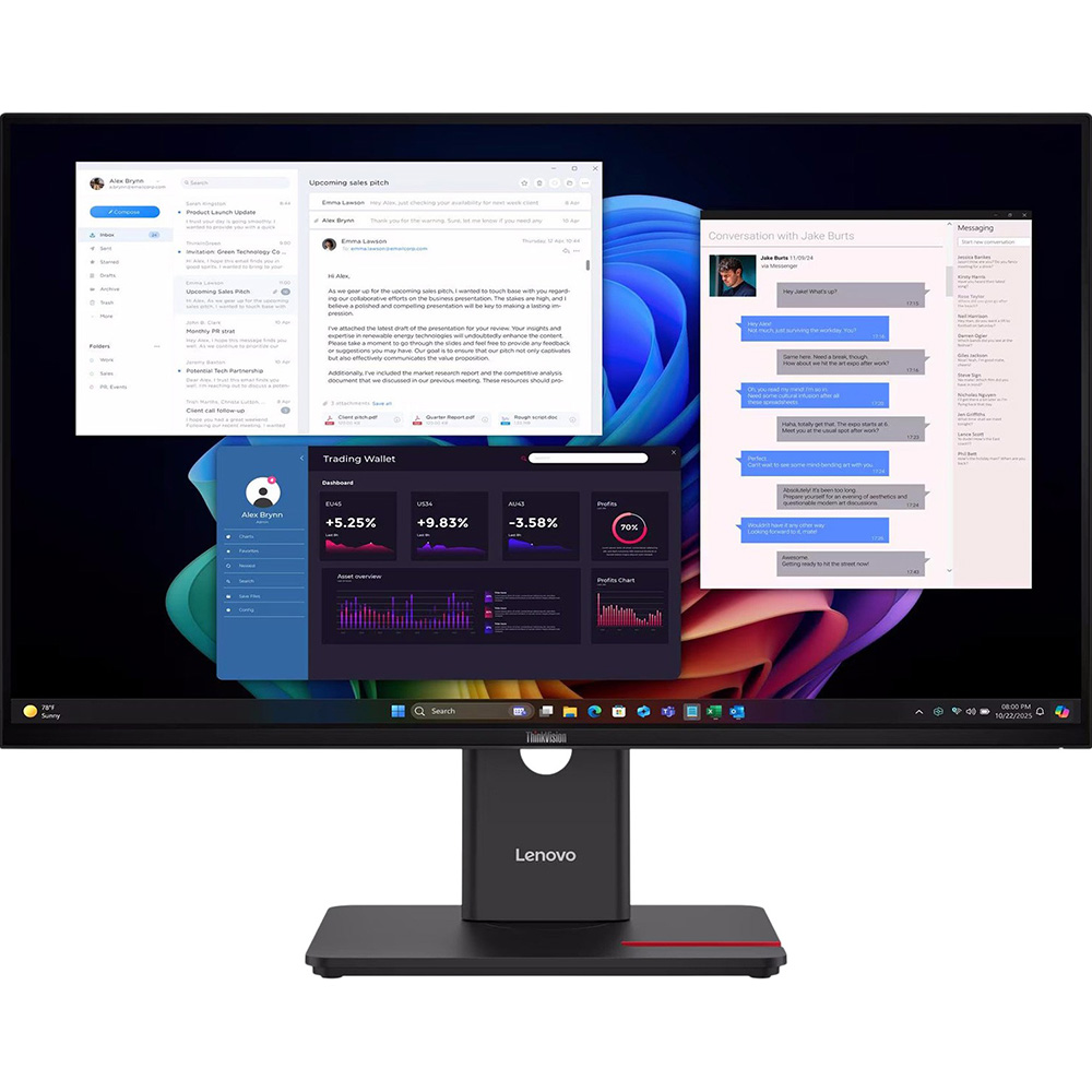 Монитор LENOVO ThinkVision T27ud-40 (64AFGAT2UA)