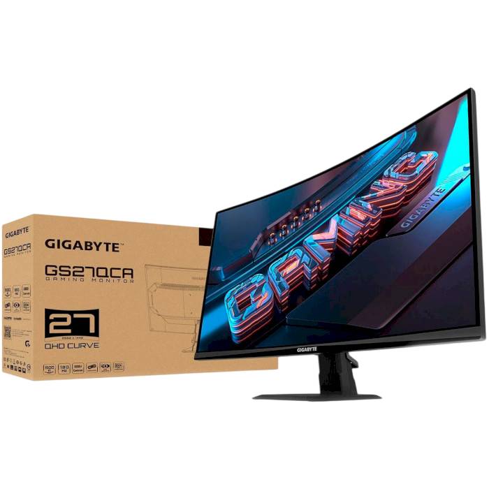 Замовити Монітор GIGABYTE Gaming Monitor GS27QCA EK