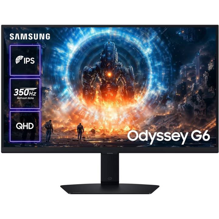 Монитор SAMSUNG 27" Odyssey OLED G6 Black (LS27FG606EIXUA)