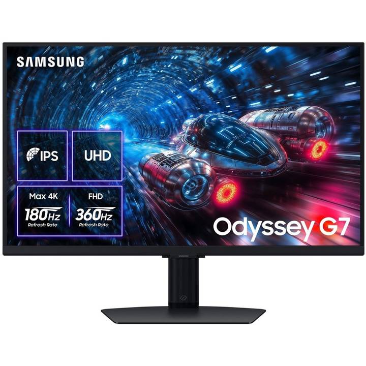 Монитор SAMSUNG 27" Odyssey G7 Black (LS27FG706EIXUA)