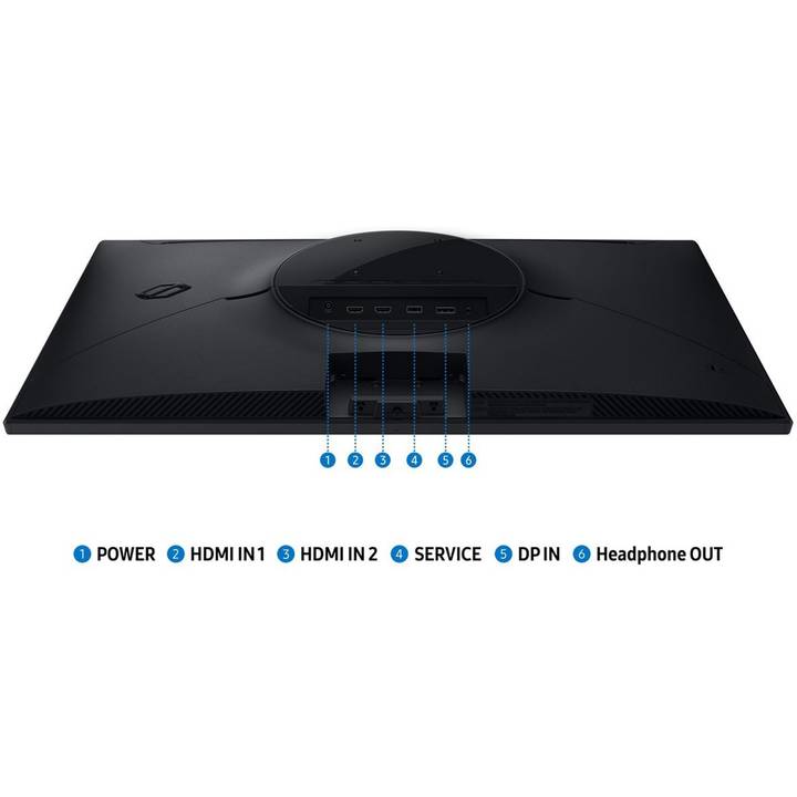 В Україні Монітор SAMSUNG 27" Odyssey G5 Black (LS27FG532EIXUA)