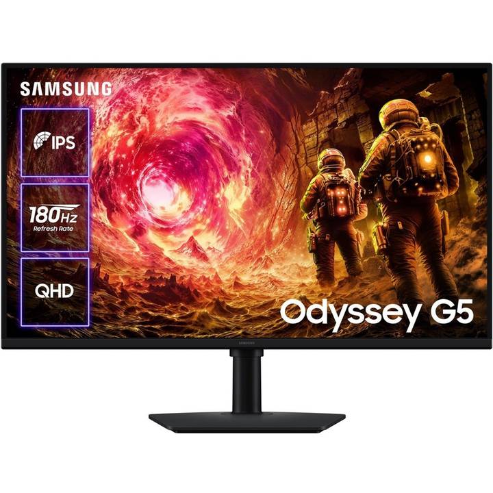 Монітор SAMSUNG 32" Odyssey G5 Black (LS32FG502EIXUA)