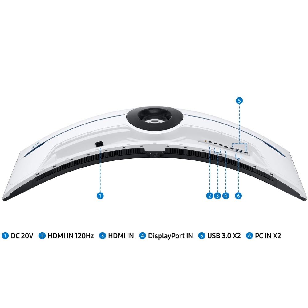 Фото 20 Монитор SAMSUNG LS57CG952NZXUA
