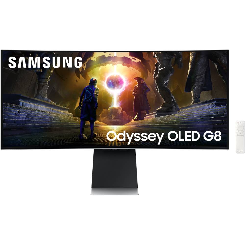 Монітор SAMSUNG 34" Odyssey Gaming G85SD Silver (LS34DG852SZXUA)