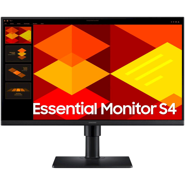 Монитор SAMSUNG 27" Essential Monitor S4 S40GD Full HD Black (LS27D400GAIXUA)