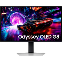 Монитор SAMSUNG 32" Odyssey OLED G8 G81SF 4K Silver (LS32FG812SIXUA)