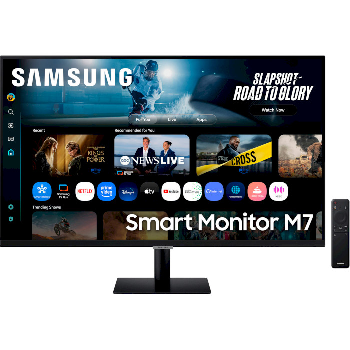 Монітор SAMSUNG 32" Smart M70F Black (LS32FM702UZXUA)