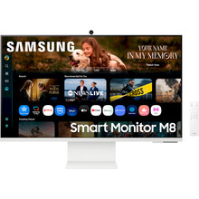 Монітор SAMSUNG 32" Smart M80F White (LS32FM803UZXUA)