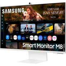 Монітор SAMSUNG 32" Smart M80F White (LS32FM803UZXUA)