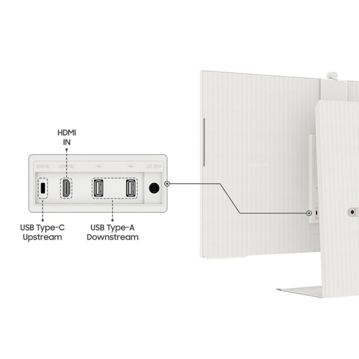 Покупка Монітор SAMSUNG 32" Smart M80F White (LS32FM803UZXUA)