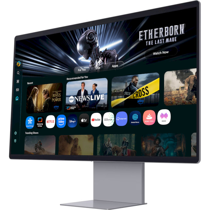 Монітор SAMSUNG 32" Smart M90SF Silver (LS32FM902SZXUA) Матриця OLED