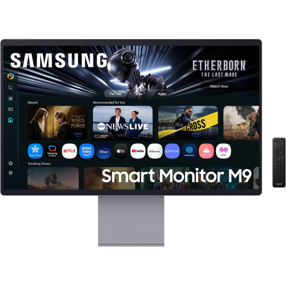 Монітор SAMSUNG 32" Smart M90SF Silver (LS32FM902SZXUA)