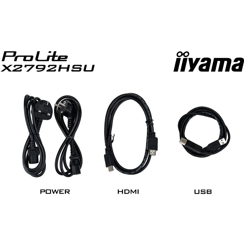В інтернет магазині Монітор IIYAMA ProLite Black (X2792HSU-B1)