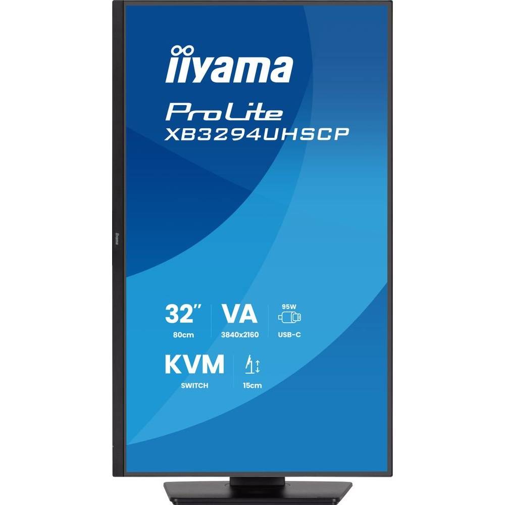 Монитор IIYAMA ProLite Black (XB3294UHSCP-B1) Матрица VA
