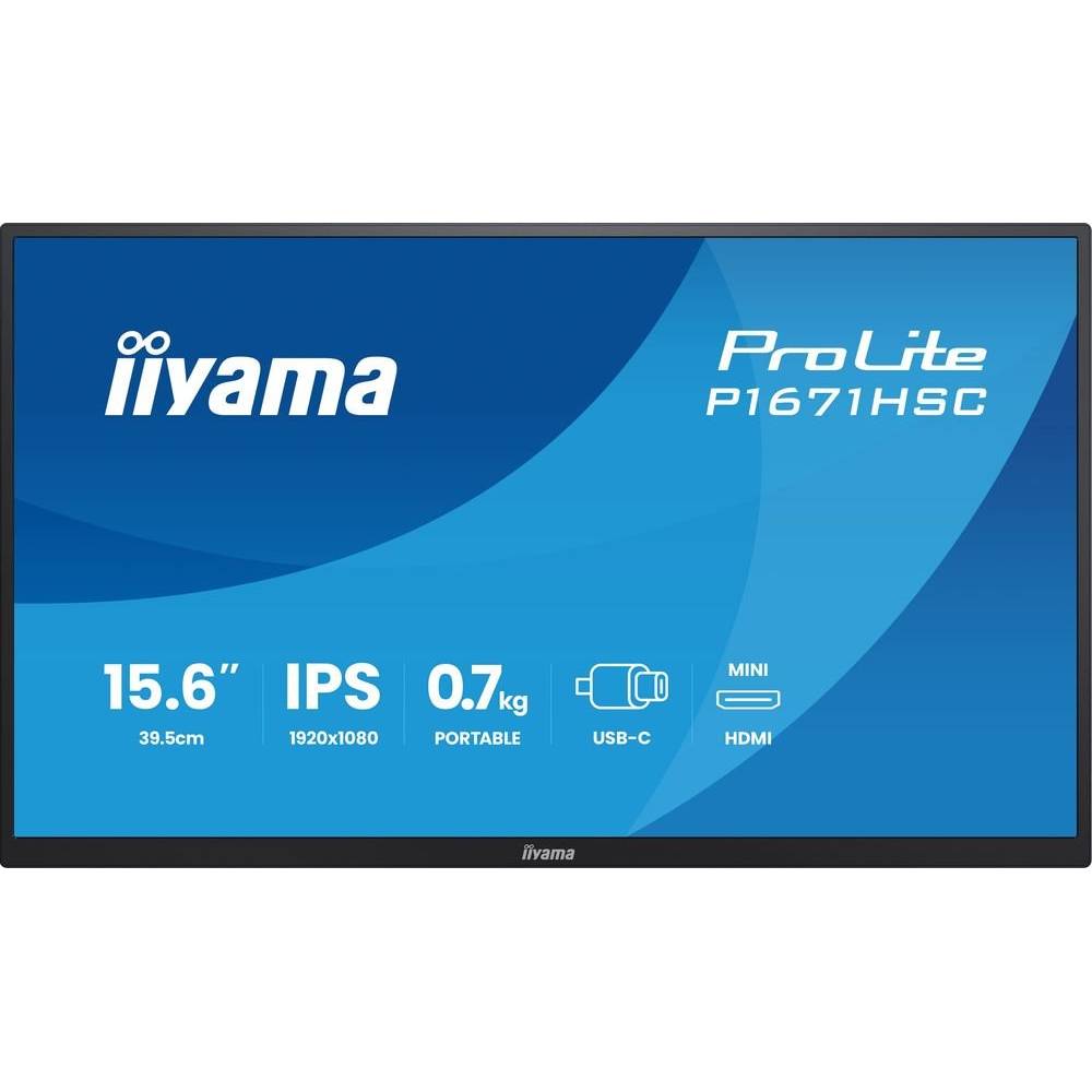 Монітор IIYAMA ProLite Black (P1671HSC-B1)