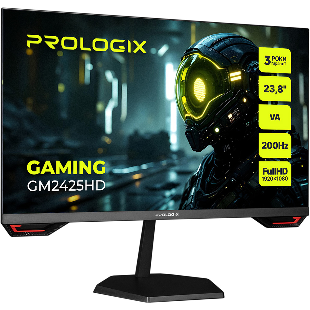 Монітор PROLOGIX Gaming GM2425HD Black Роздільна здатність 1920 x 1080