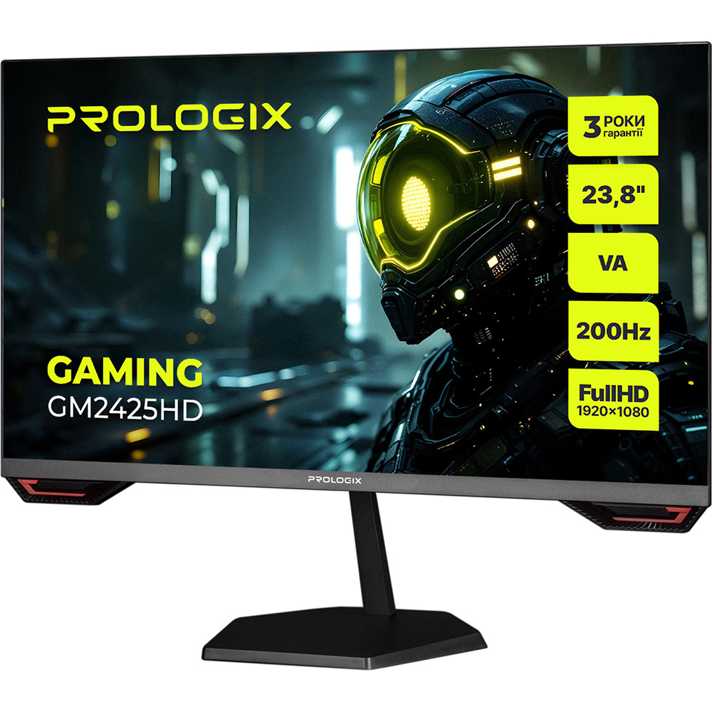 Монітор PROLOGIX Gaming GM2425HD Black Діагональ 23.8