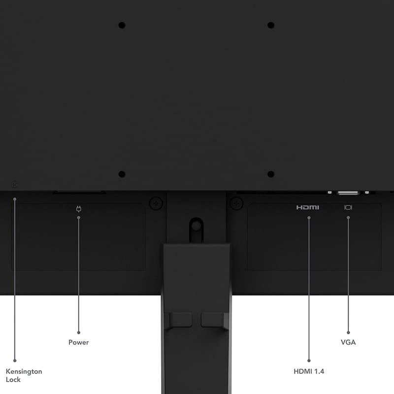Зображення Монітор LENOVO L22-4e Raven Black (67D5KAC6UA)