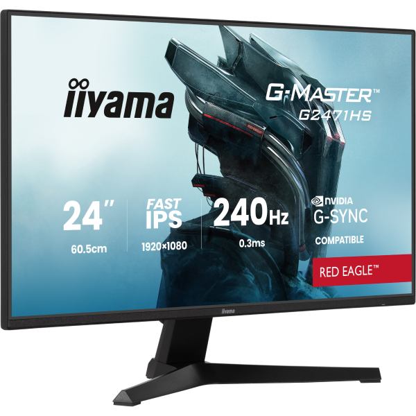 Монитор IIYAMA G2471HS-B1 Разрешение 1920 x 1080