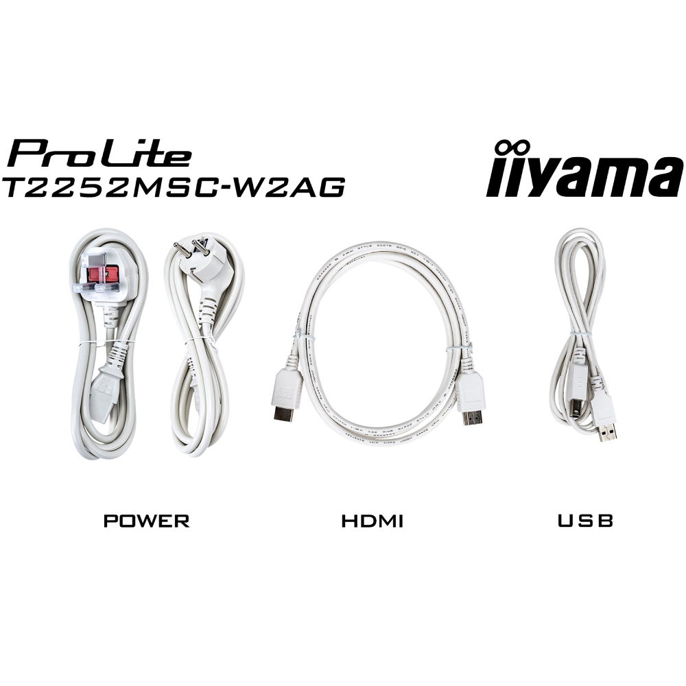 Фото 14 Монітор IIYAMA T2252MSC-W2AG