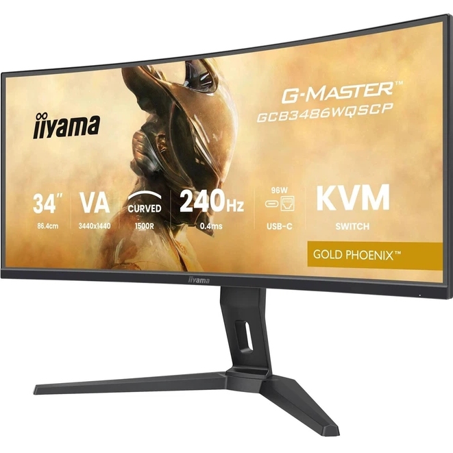 Зовнішній вигляд Монітор IIYAMA GCB3486WQSCP-B1