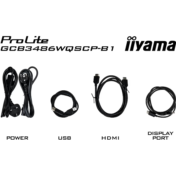 Фото 17 Монітор IIYAMA GCB3486WQSCP-B1