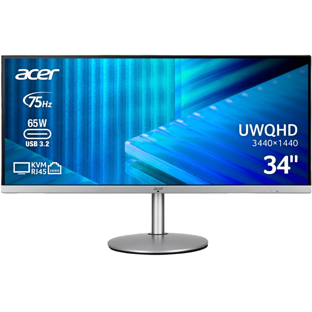 Монитор ACER CB342CUsemiphuzx Silver (UM.CB2EE.016)