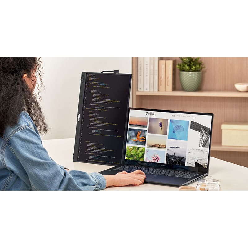 Изображение Монитор ASUS ZenScreen MB16FC (90LM0CB1-B01N71)