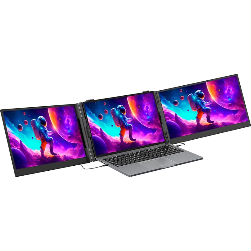 Монитор BLACKVIEW DCM8 Dual Grey (BVSCEDCM8GR) Разрешение 1920 x 1200