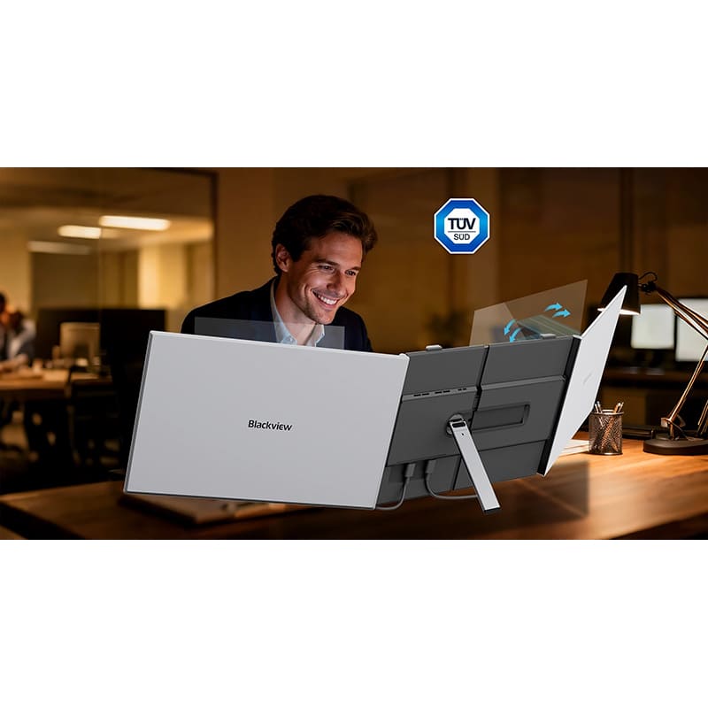 В Украине Монитор BLACKVIEW DCM8 Dual Grey (BVSCEDCM8GR)