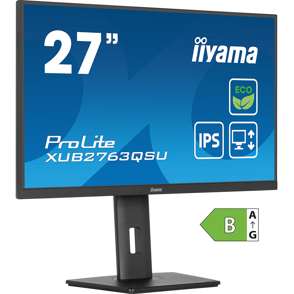 Монітор IIYAMA XUB2763QSU-B1 Роздільна здатність 2560 х 1440